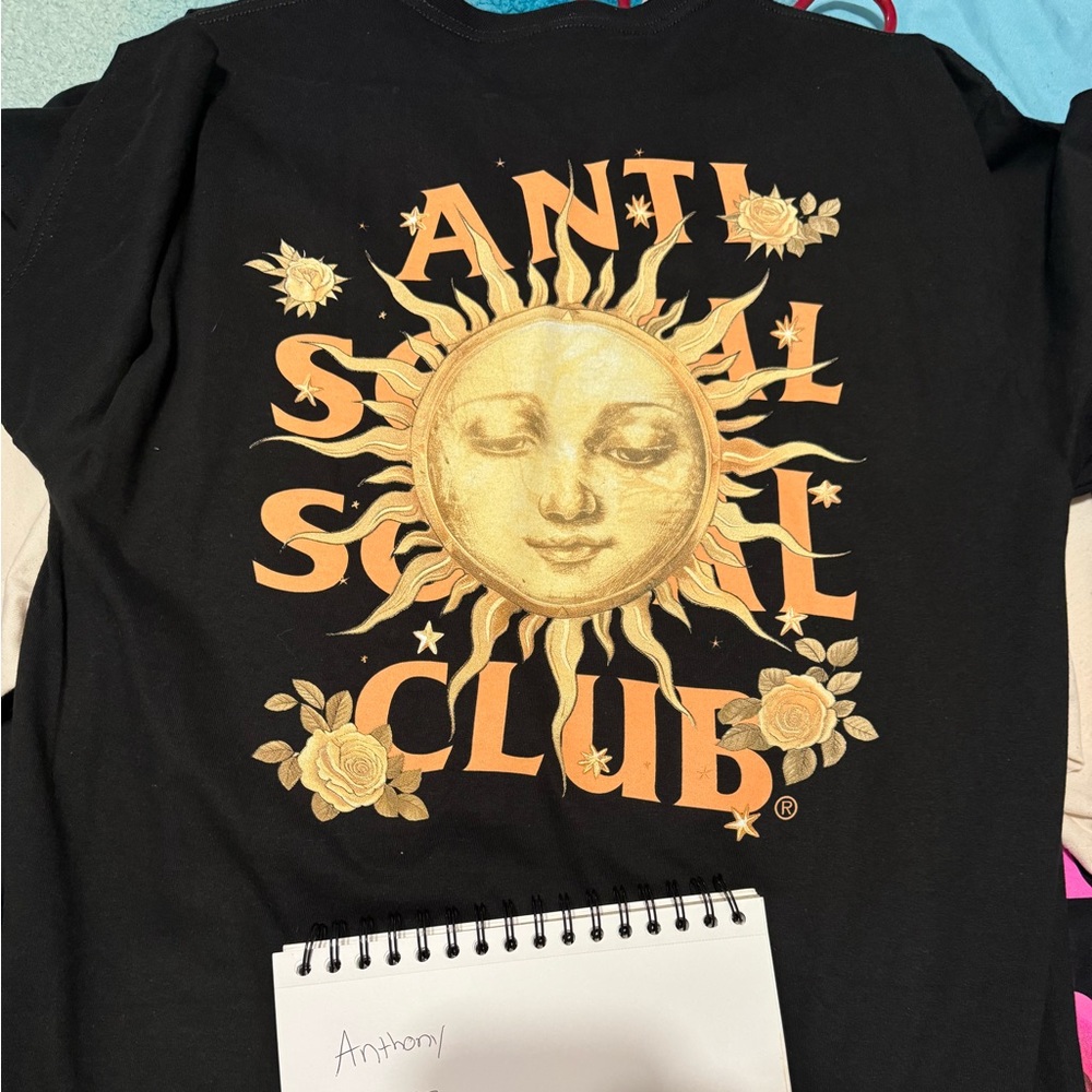 Large anti social social club tee